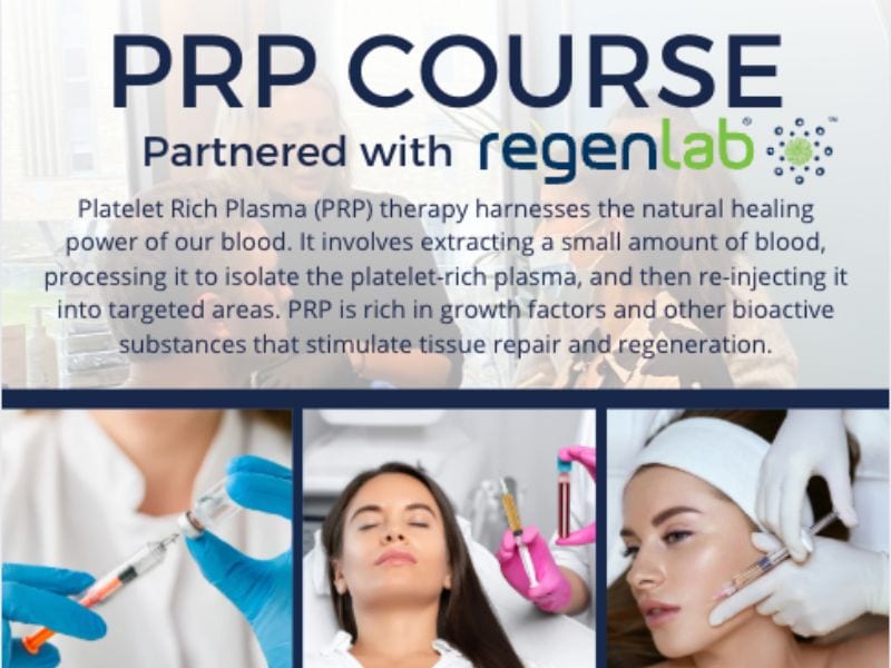 PRP training courses in London